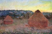 Claude Monet Deux Meules de Foin France oil painting artist